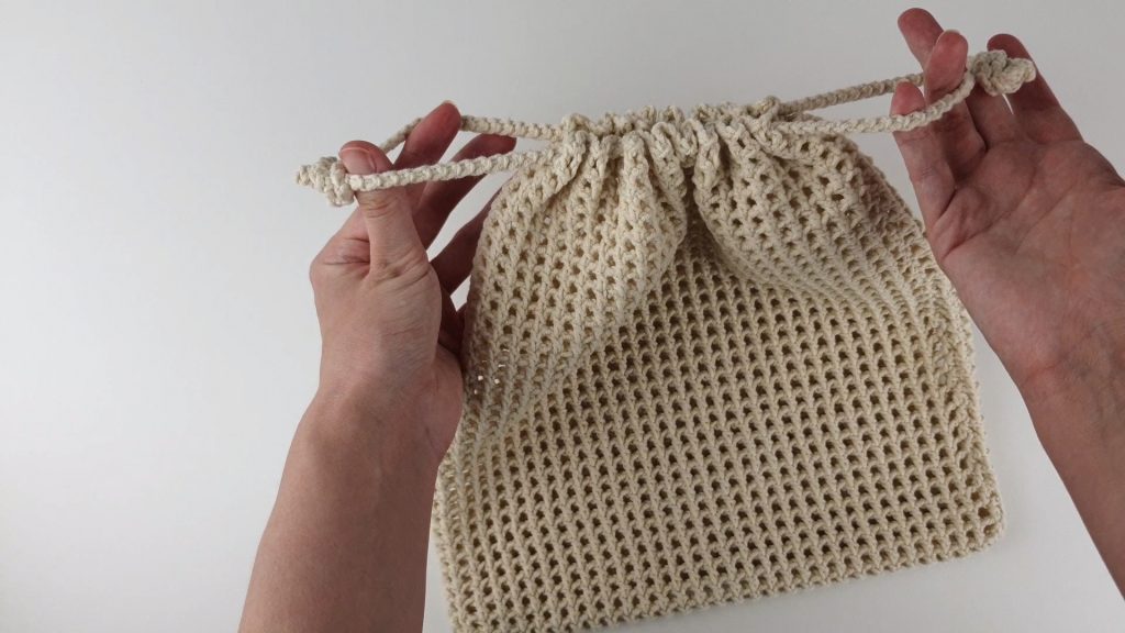 crochet pattern string bag